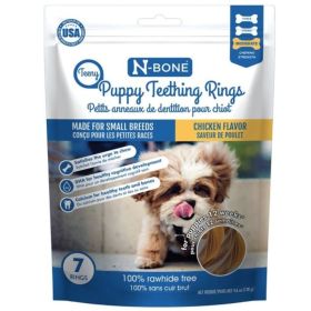 N Bone Teeny Puppy Teething Rings Chicken Flavor