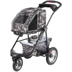 Petique 5 in 1 Pet Stroller Travel System