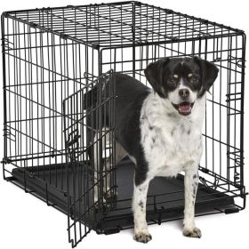 MidWest Contour Wire Dog Crate Single Door (Option: Small)