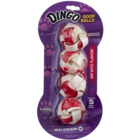 Dingo Goof Balls Chicken & Rawhide Chew (Option: Small)