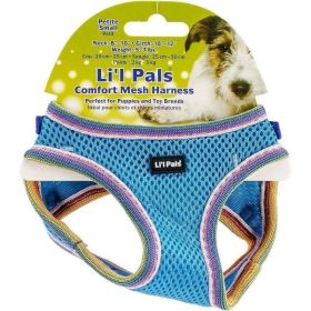 Li'l Pals Comfort Mesh Harness Blue Lagoon (Option: Small (Neck)